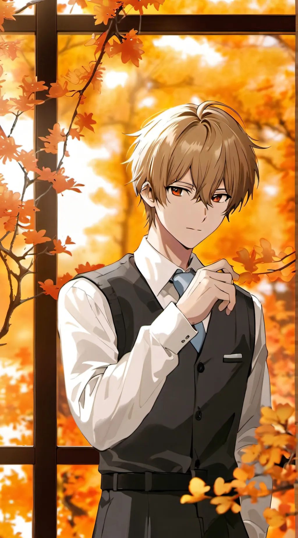 ai character: Kyo Sohma background