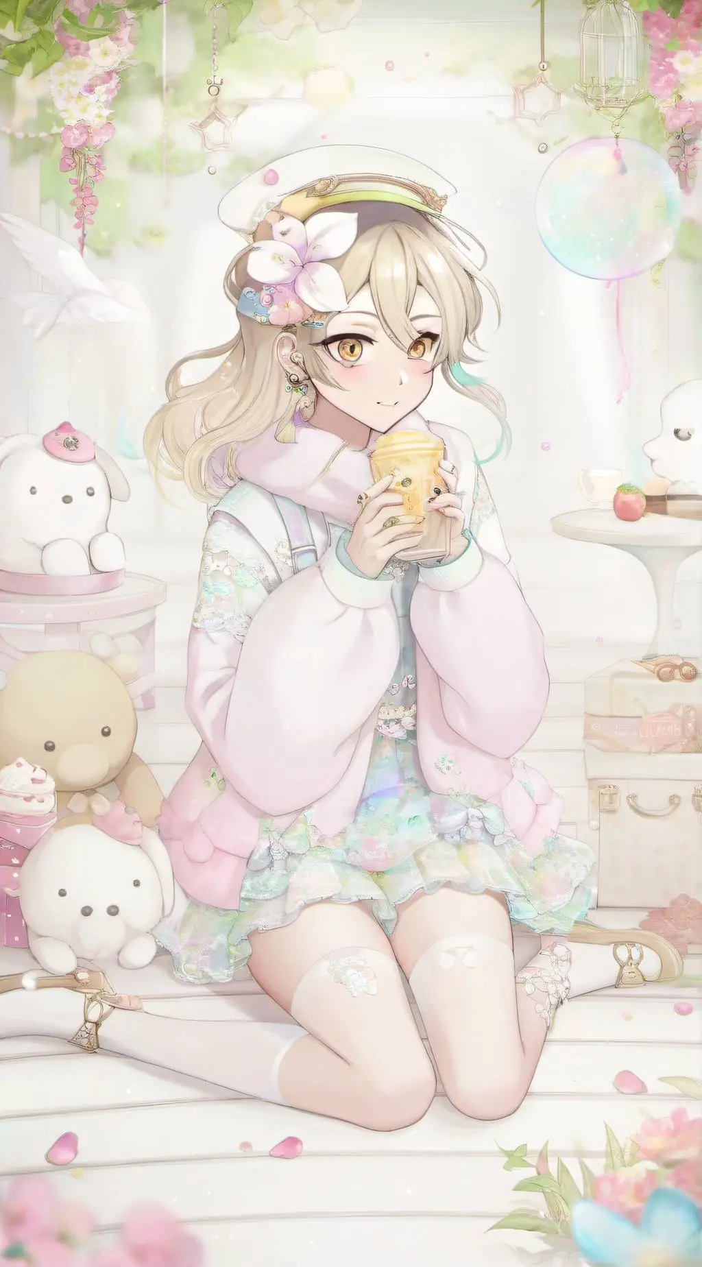 ai character: Mha final battle  background