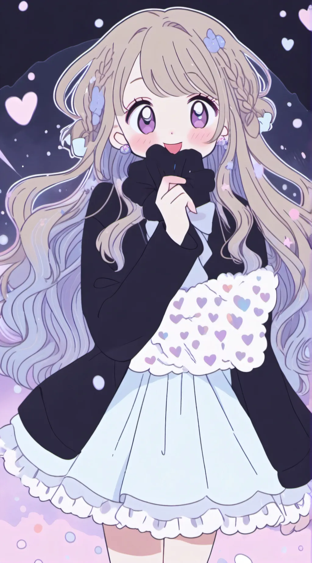 ai character: Rose background