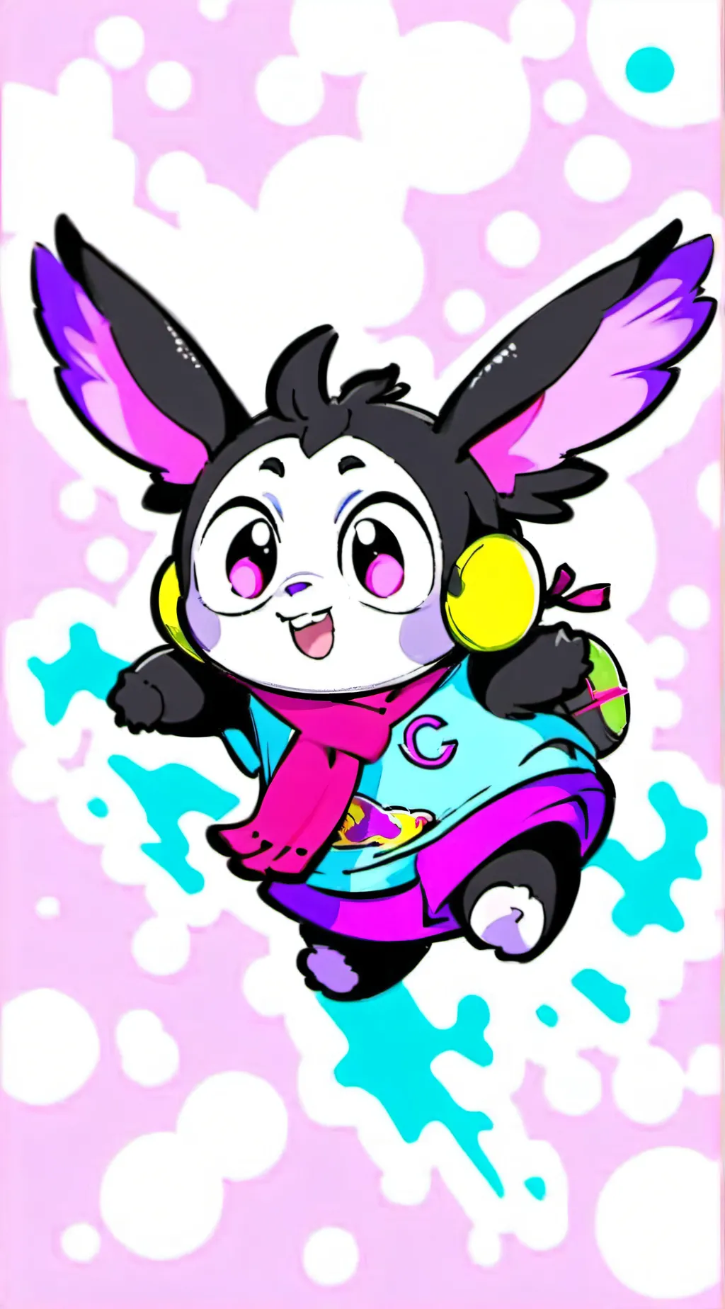 ai character: bezel(in new form) background