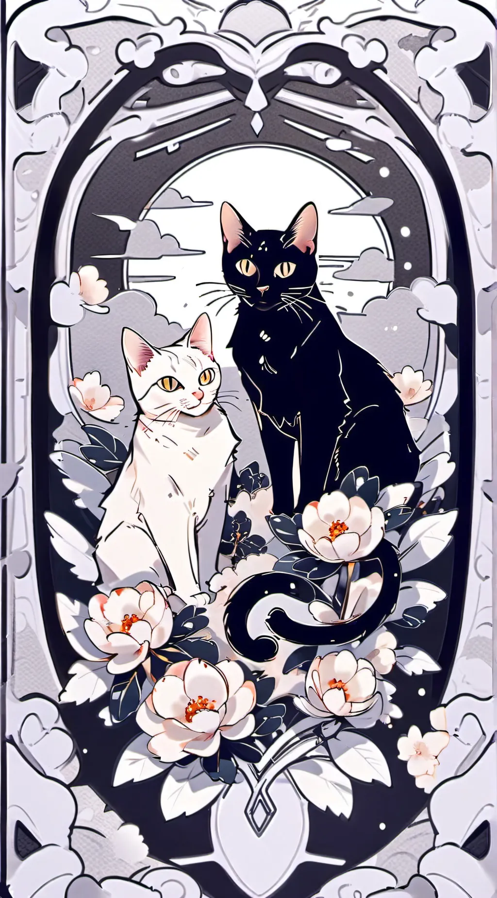 ai character: FPE BUT CATS!!!!!! background