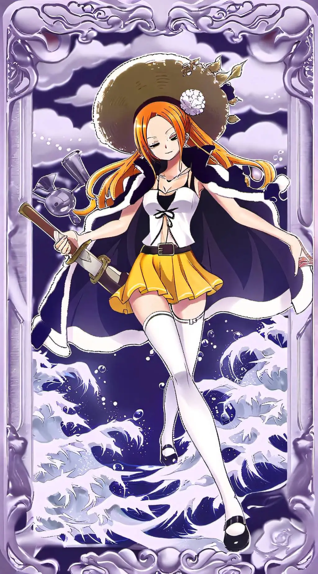 ai character: {Nami} background