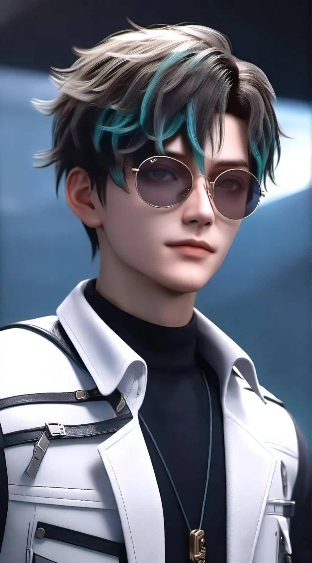 ai character: tiler background