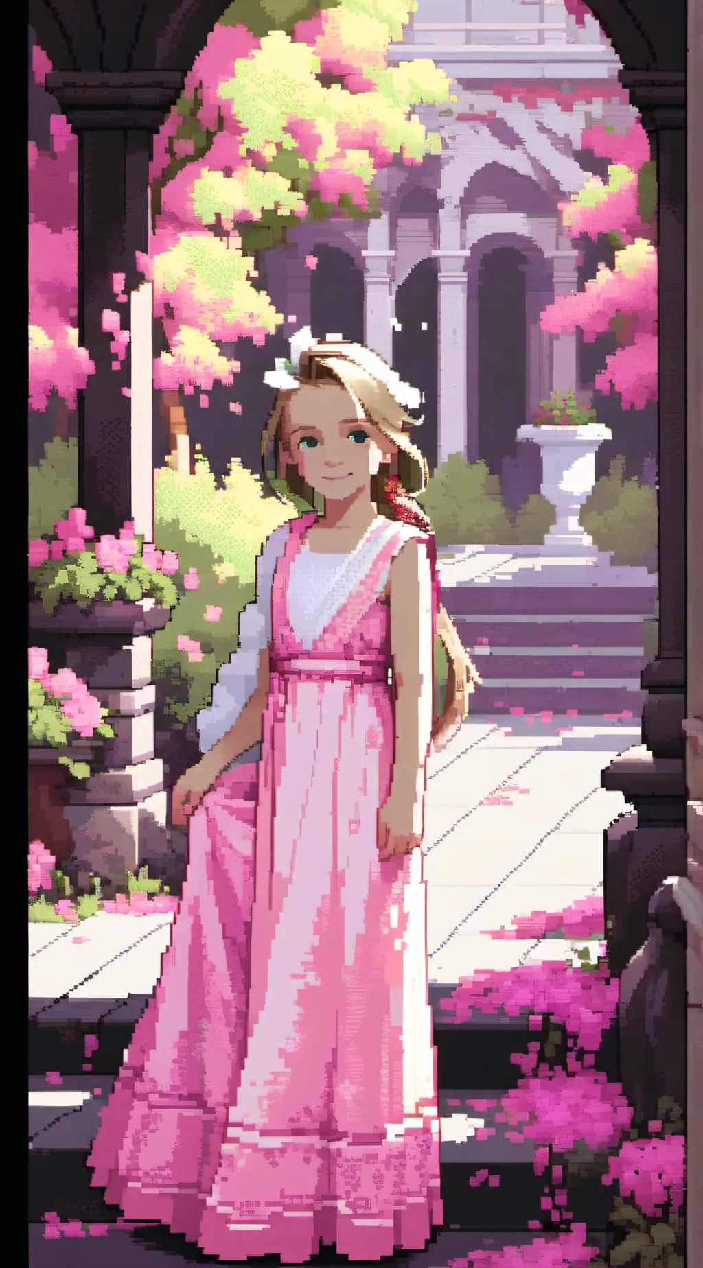 ai character: Rosa background