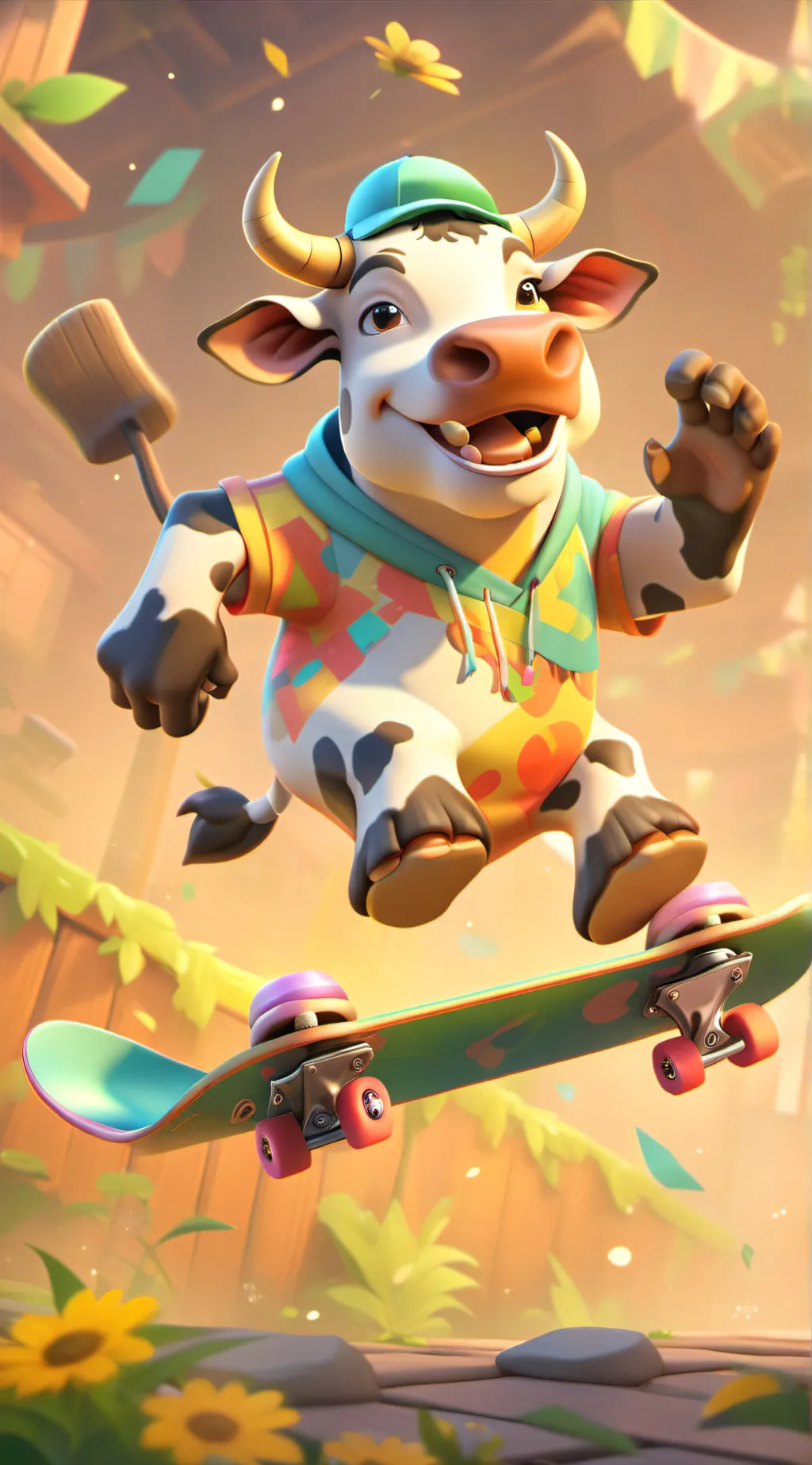 ai character: IDK background