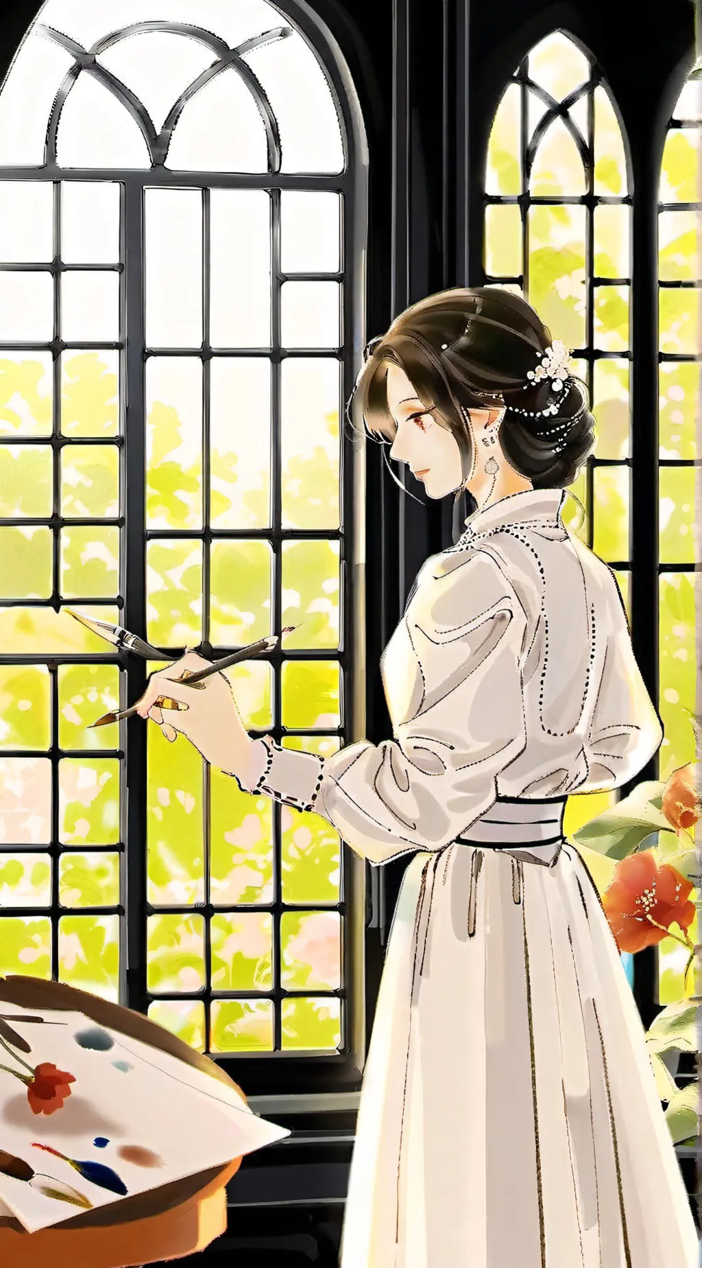 ai character: Emily background