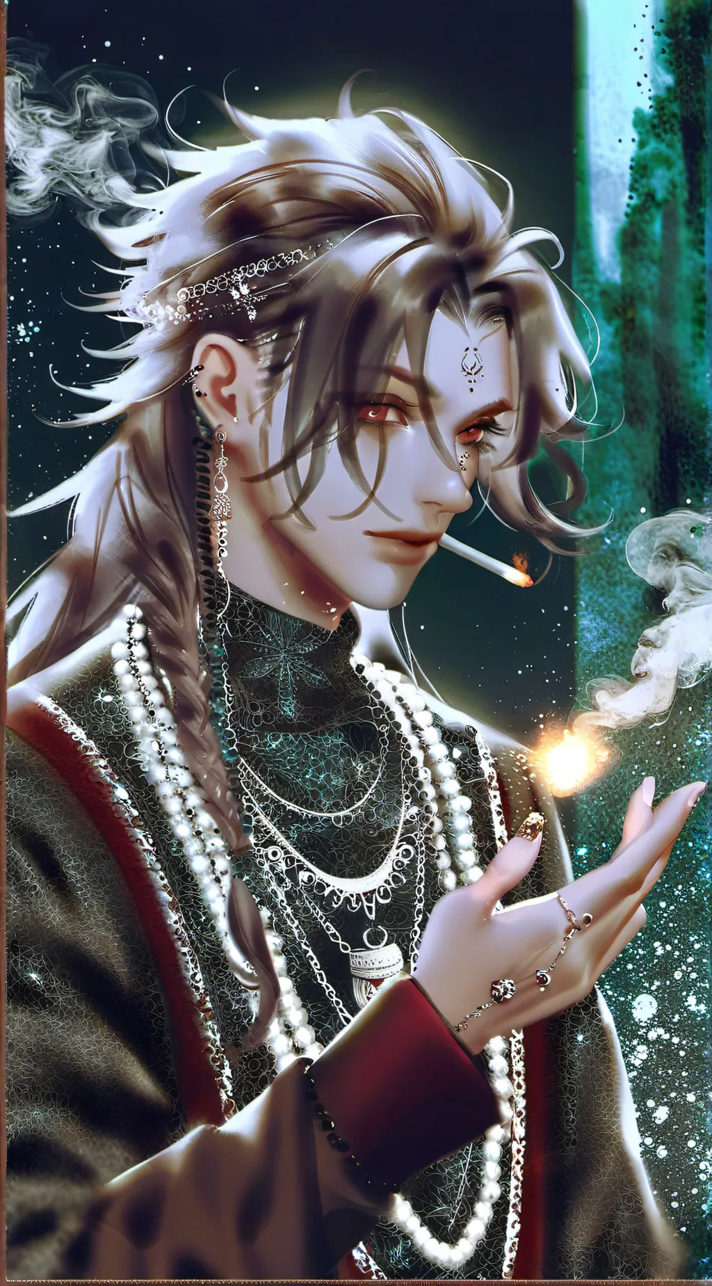 ai character: herobrine background