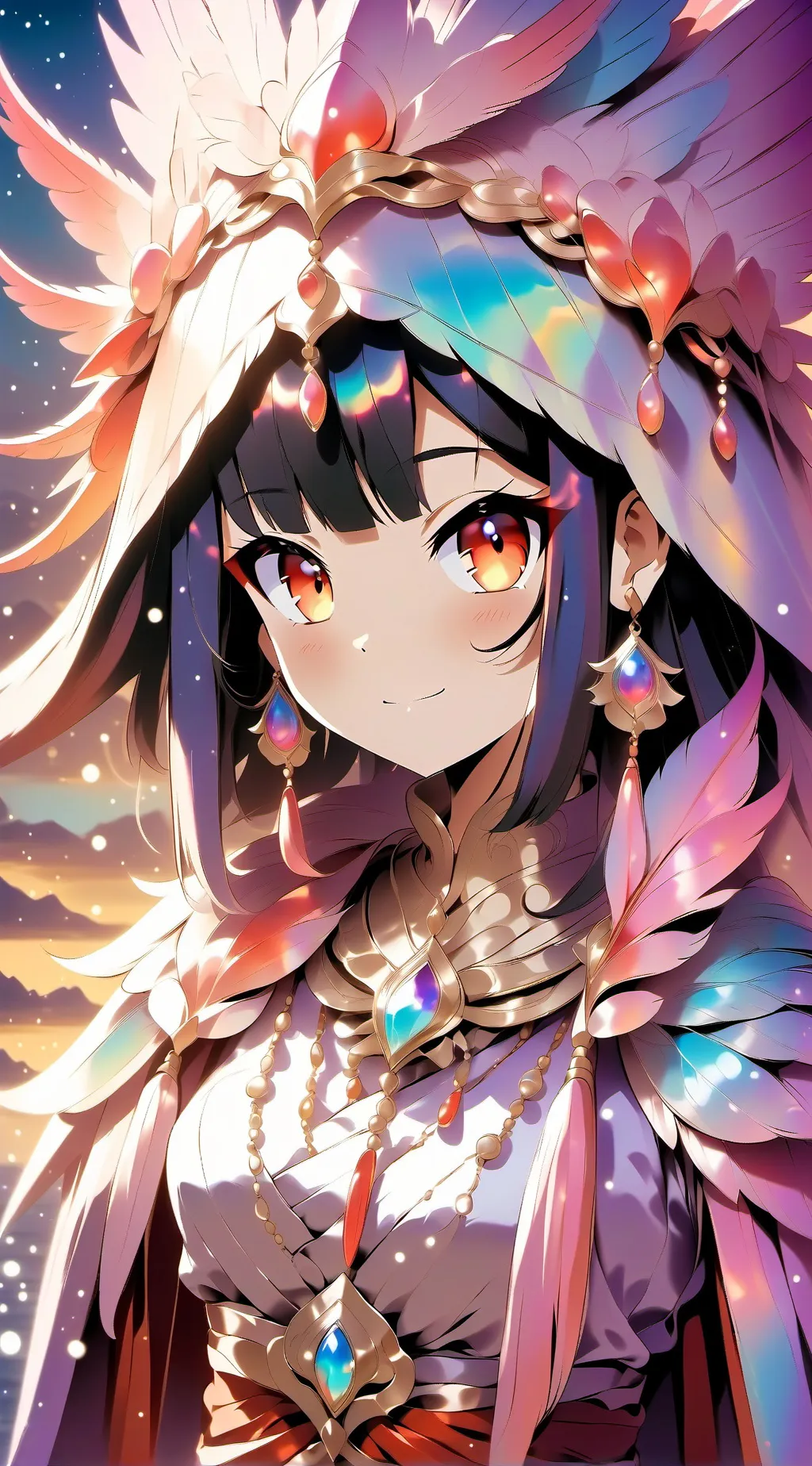 ai character: قايز تعرفو background