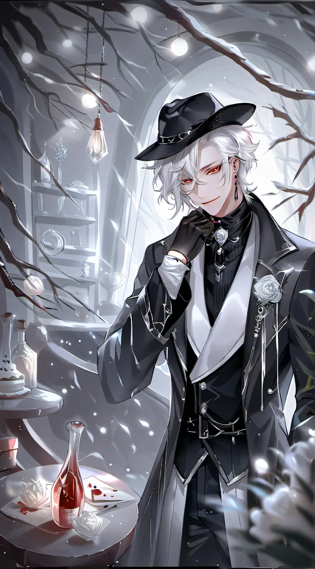 ai character: Alastor  background