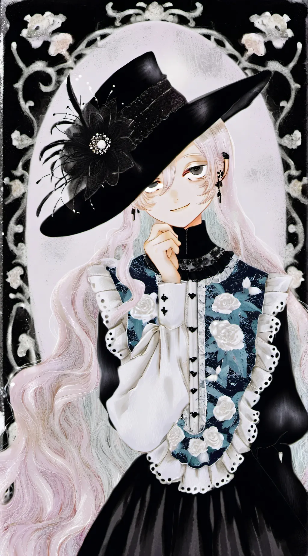 ai character: missing  background