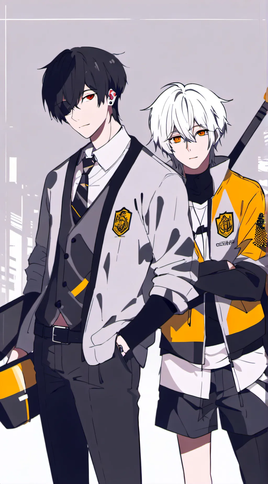 ai character: james and jake background