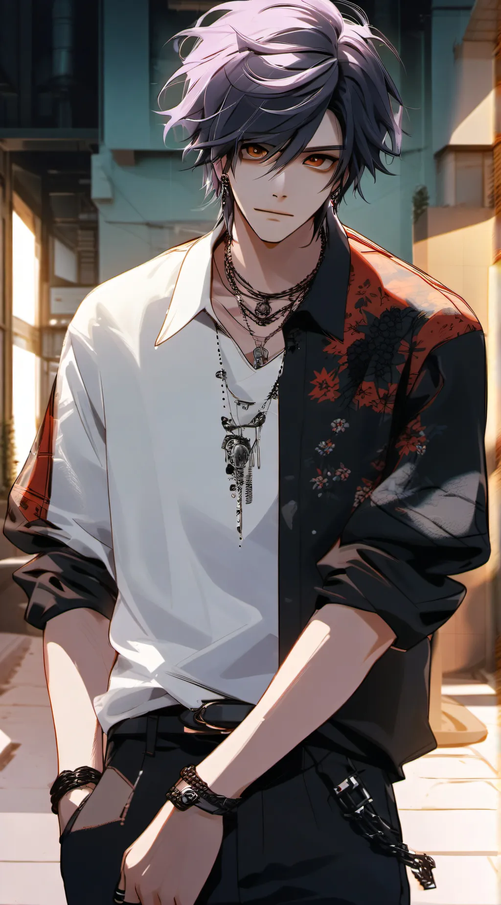 ai character: Nocoe  background