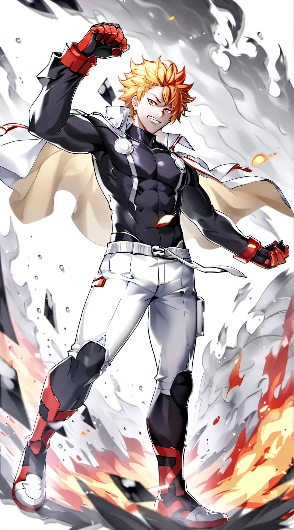 ai character: Endeavor  background