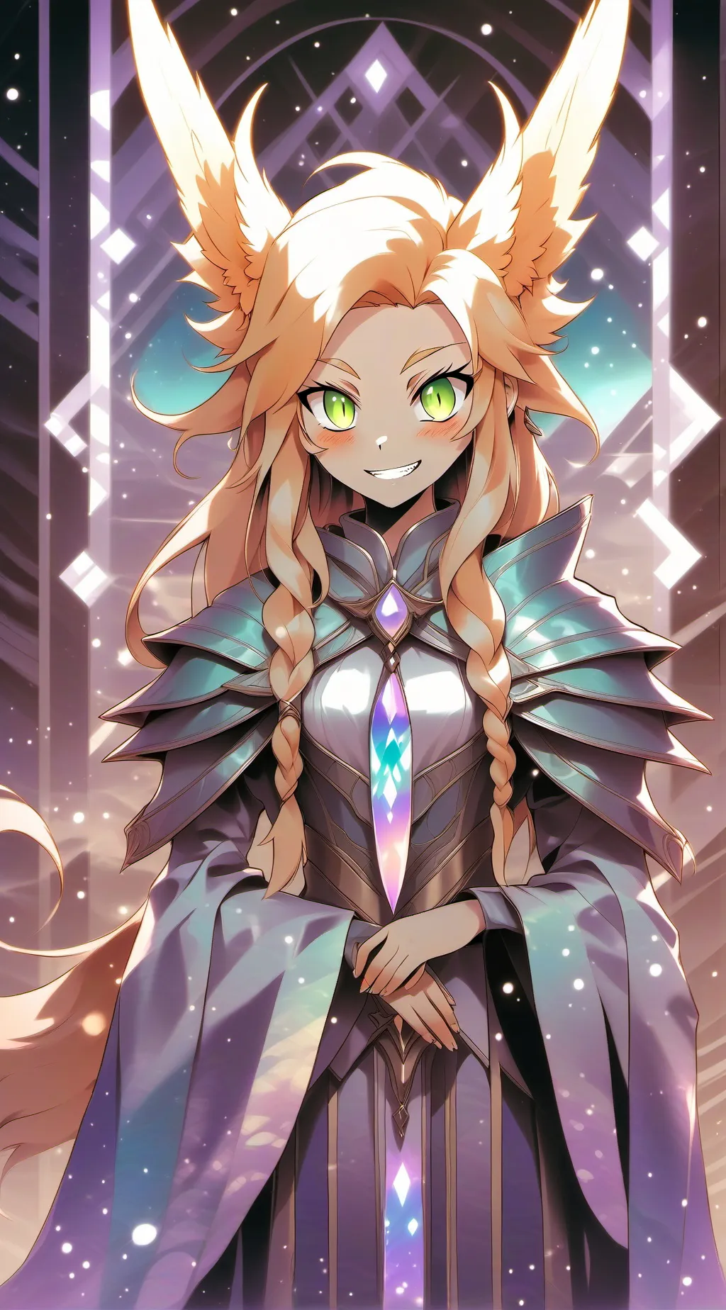 ai character: Denka Kaminari background