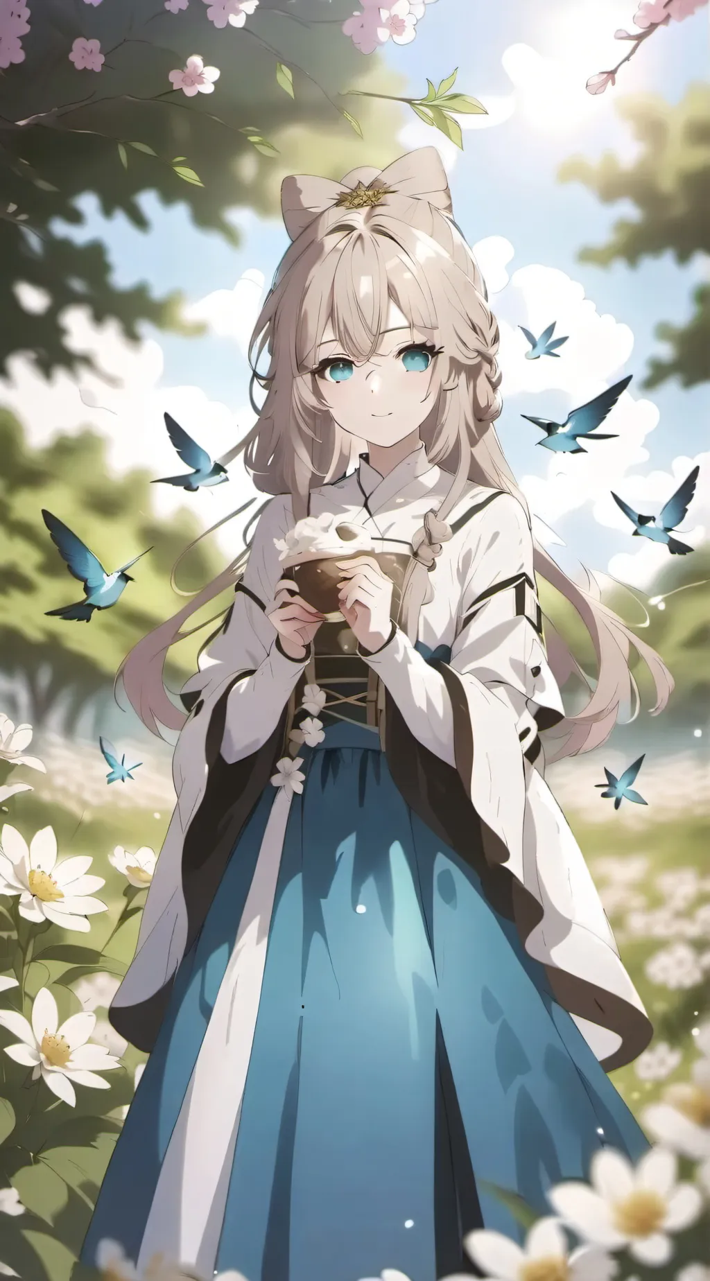 ai character: April background