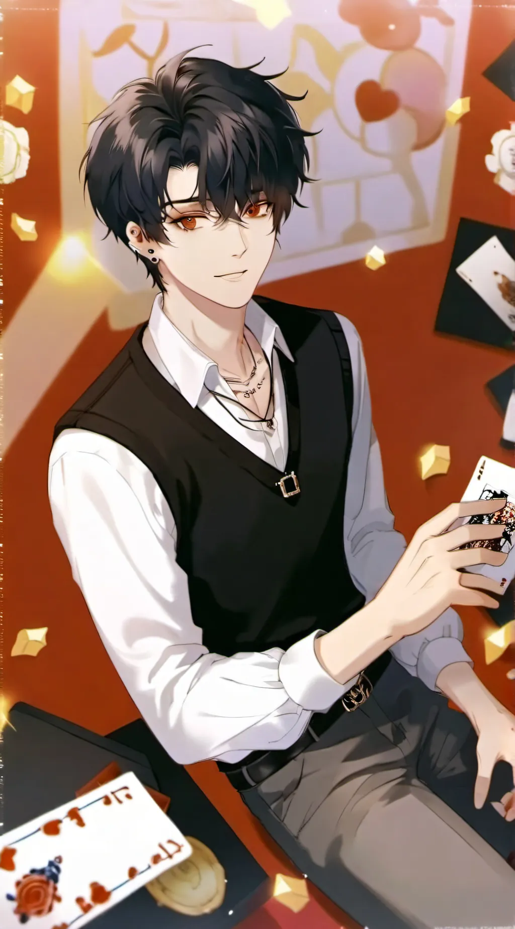 ai character: Wayne background