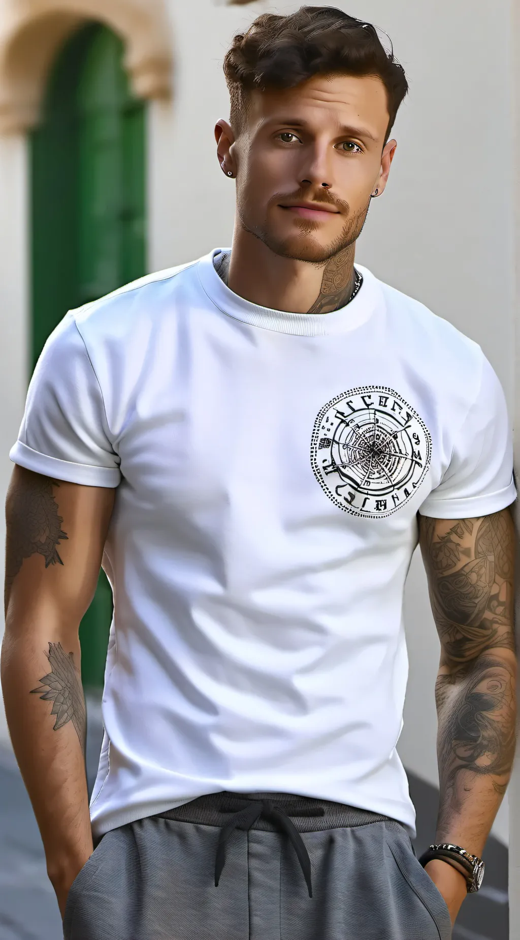 ai character: Asher  background