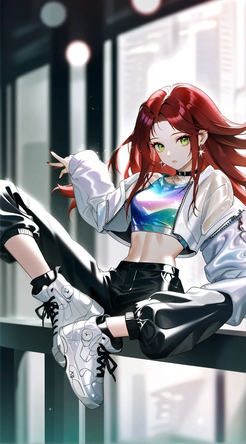 ai character: Chelsea  background