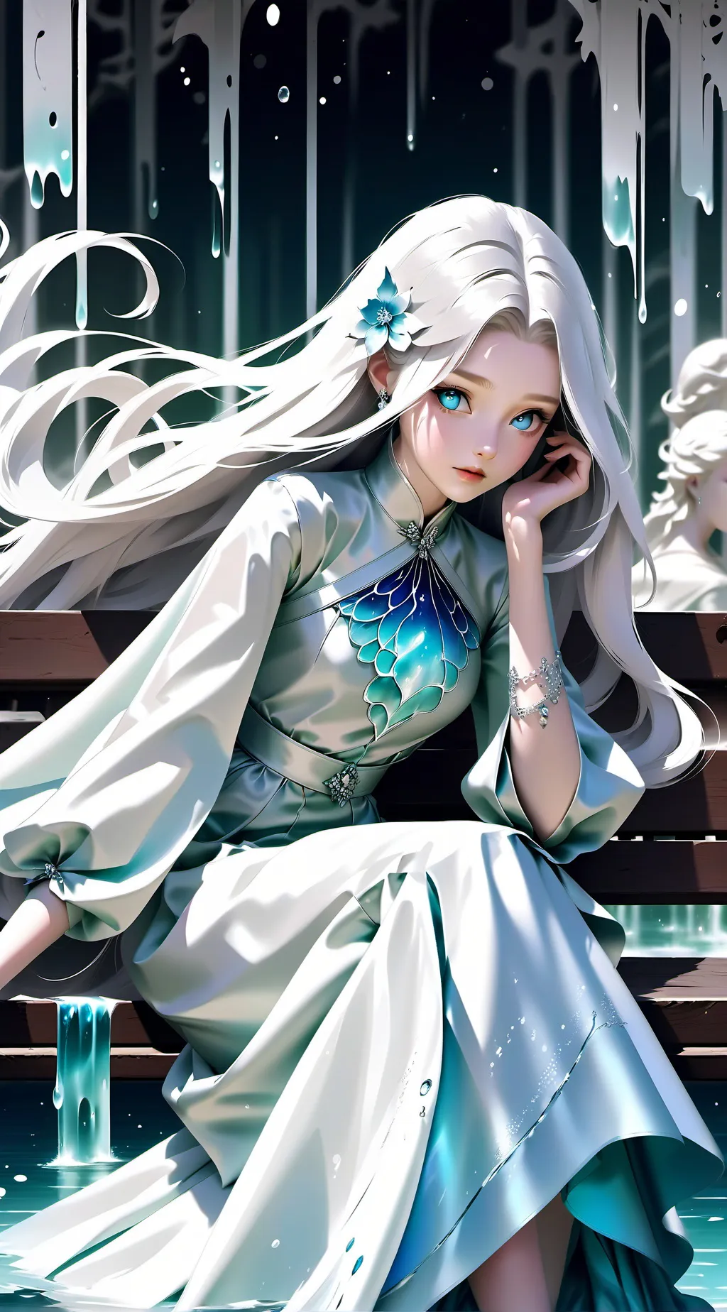 ai character: Adrienna background