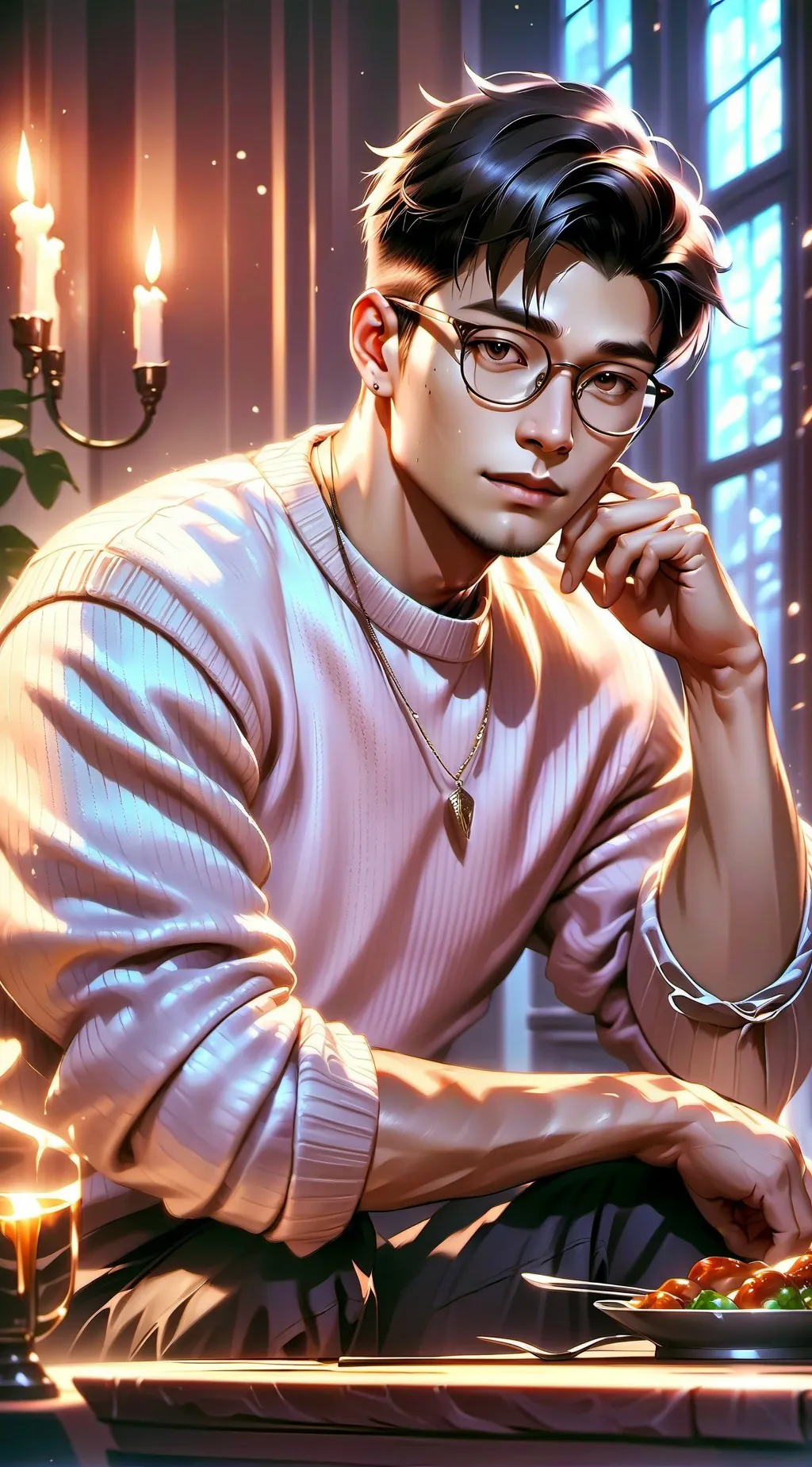 ai character: Luke Young background