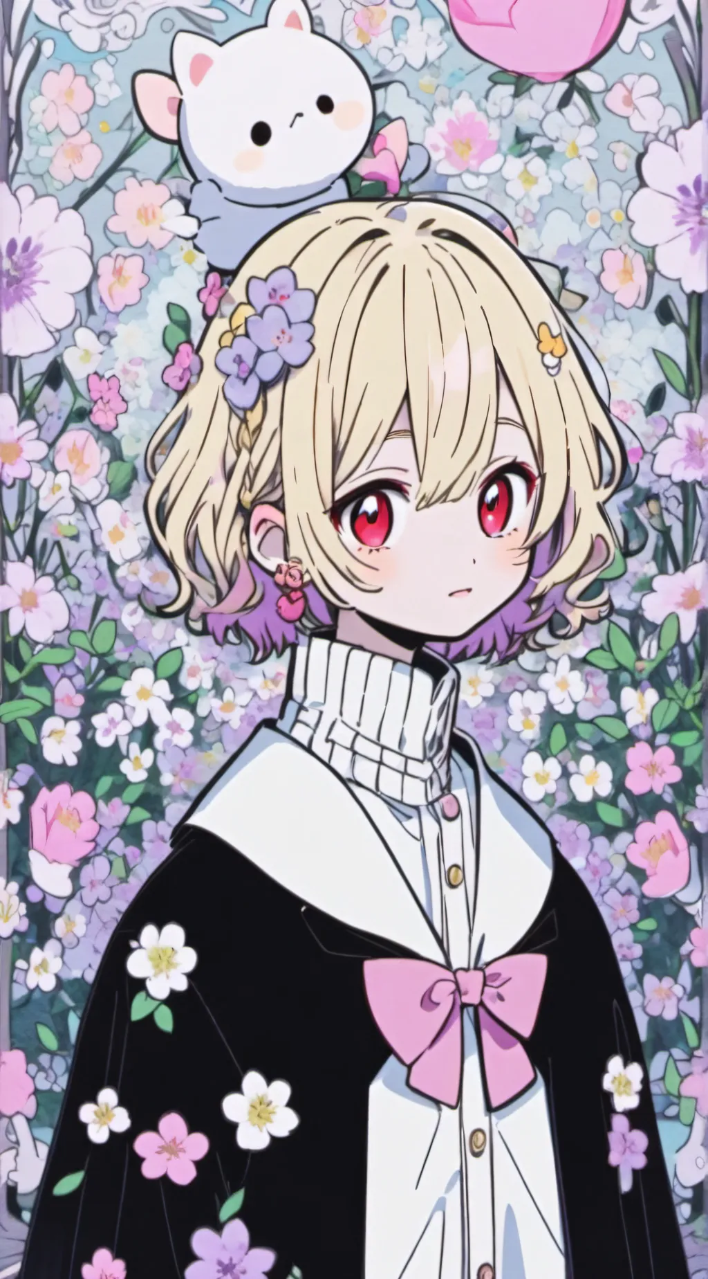 ai character:  ma kis background