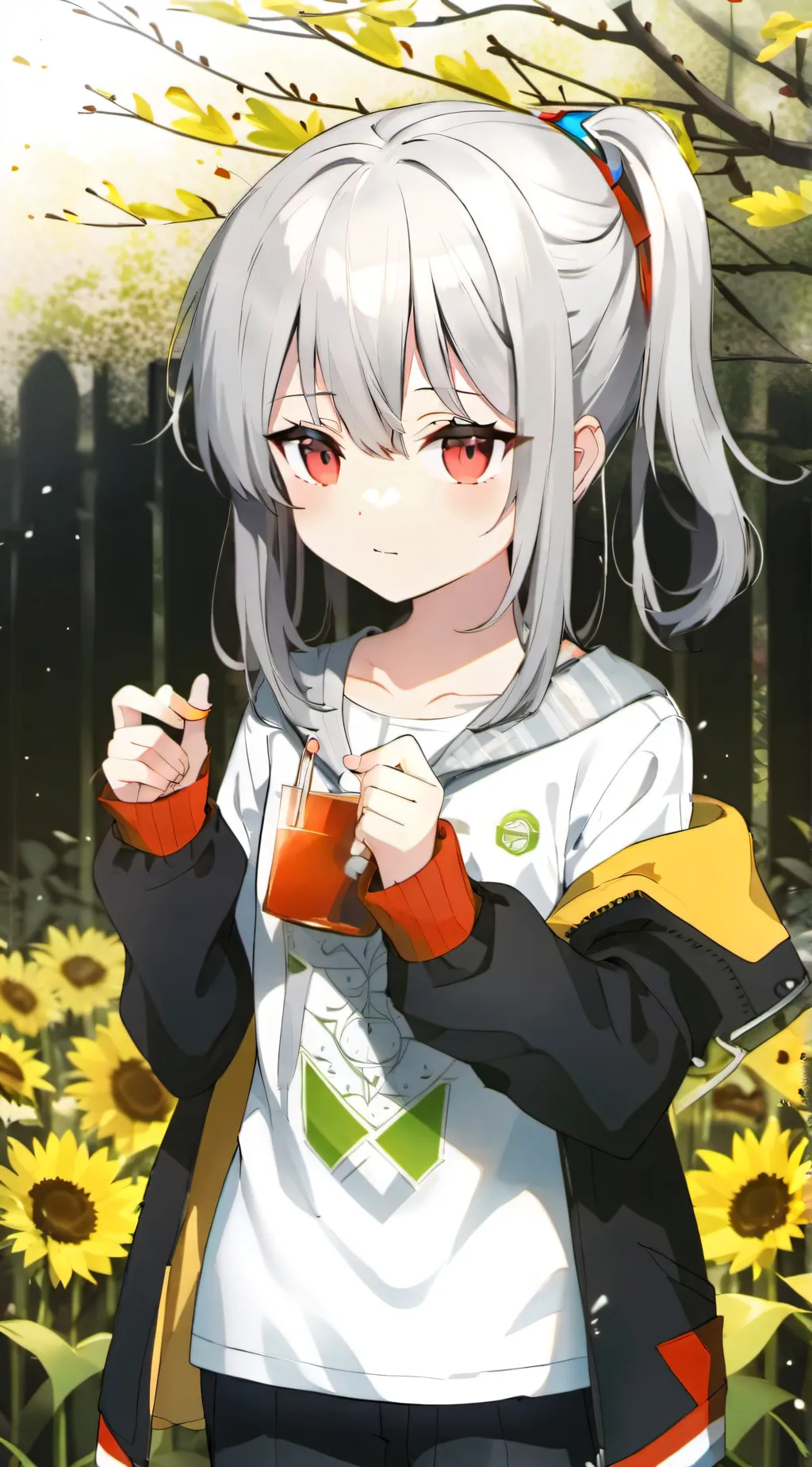 ai character: Clover  background