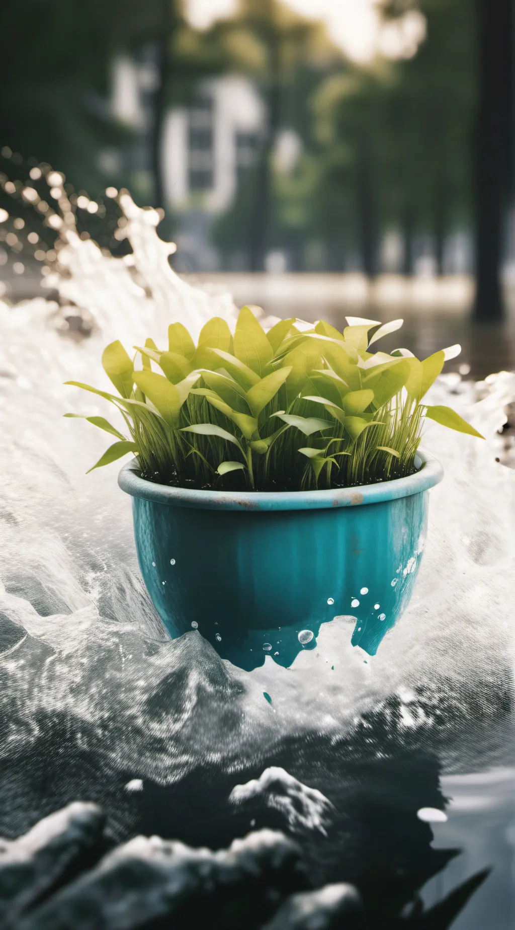 ai character: kindergarten fight background