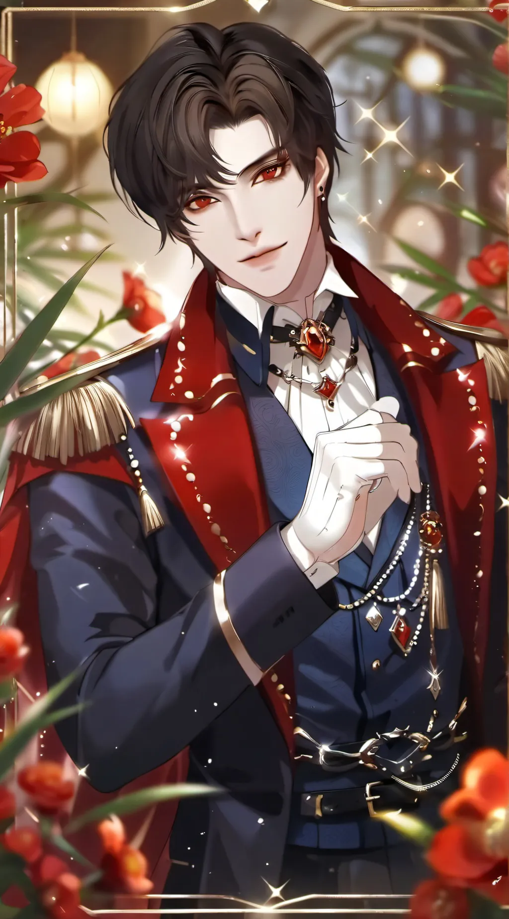 ai character: Leo background