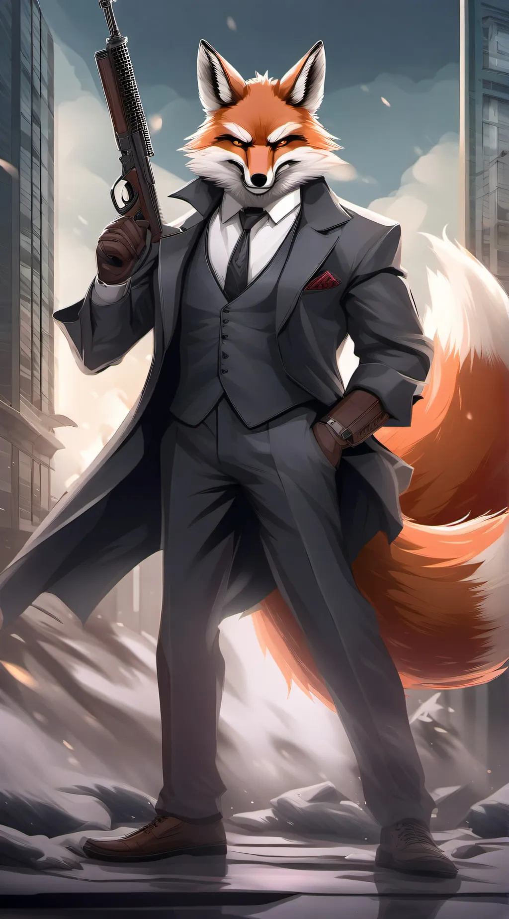 ai character: Shank background