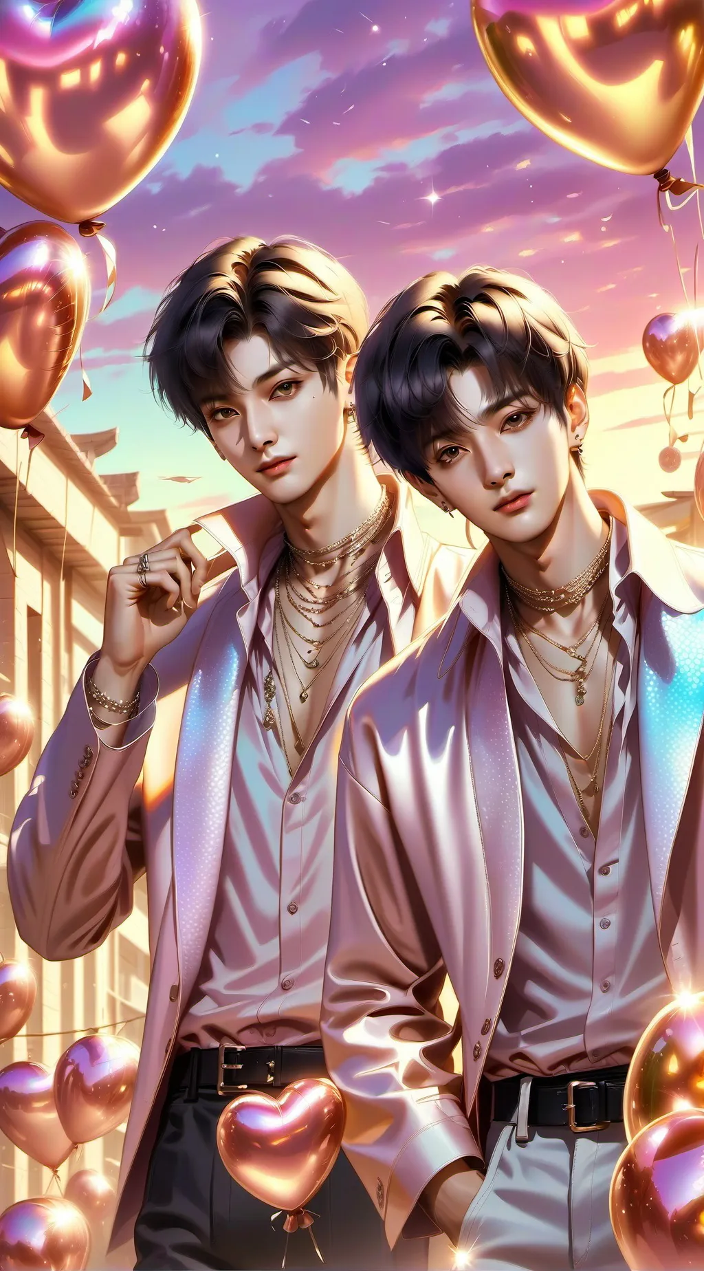 ai character: Taekook&y/n background