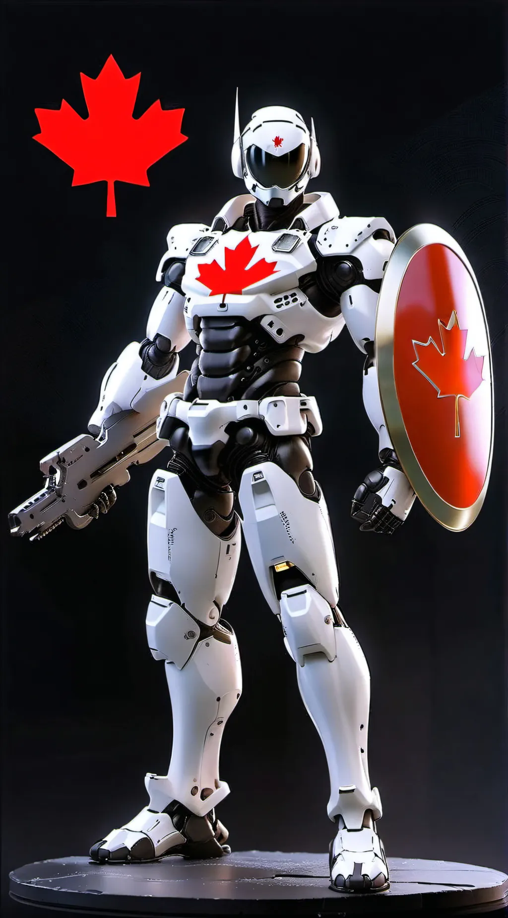 ai character: Canadian boy background