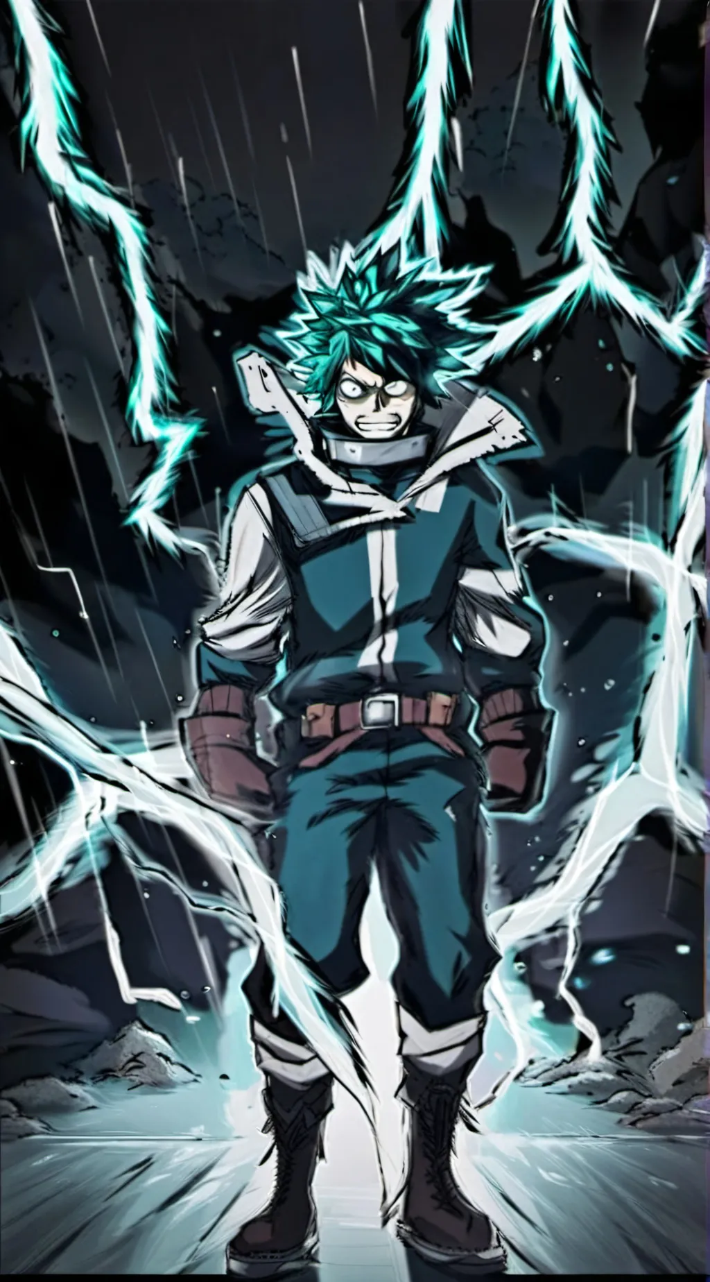 ai character: Deku background