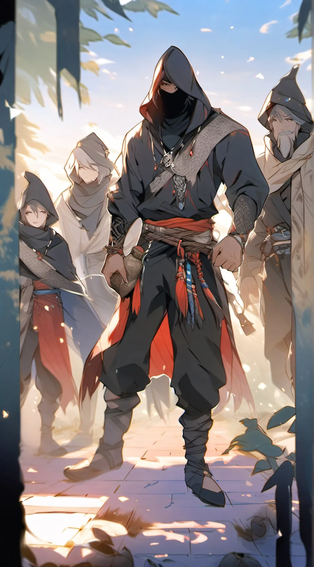 ai character: Eight Thieves background