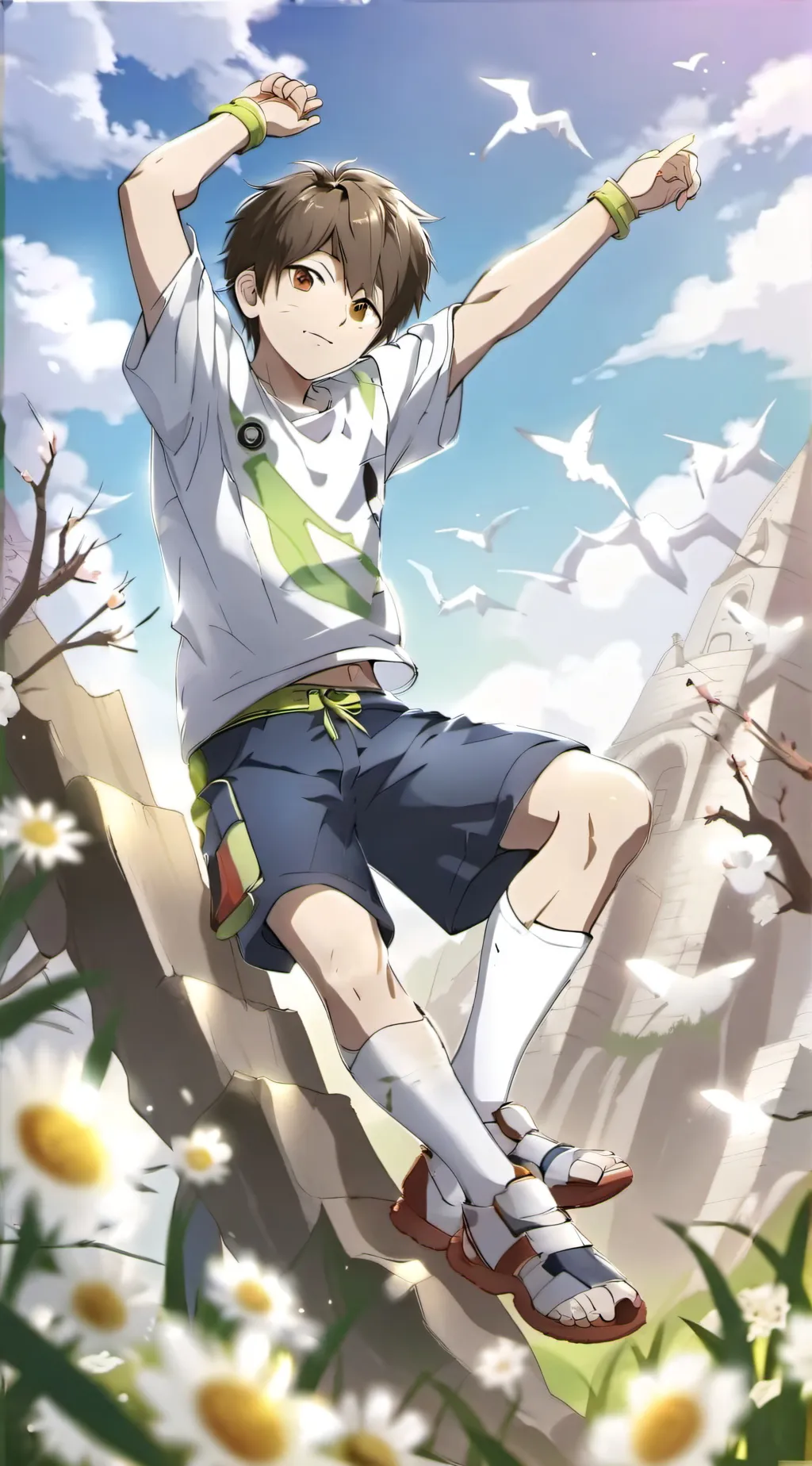 ai character: Jeremiah  background