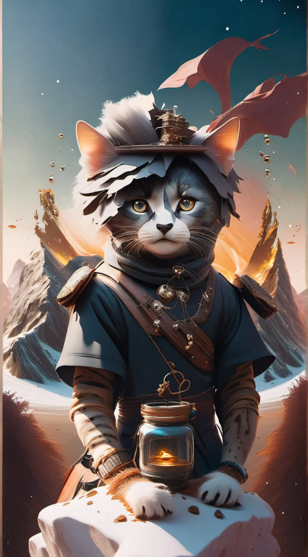 ai character: Radioapple+Lilith background