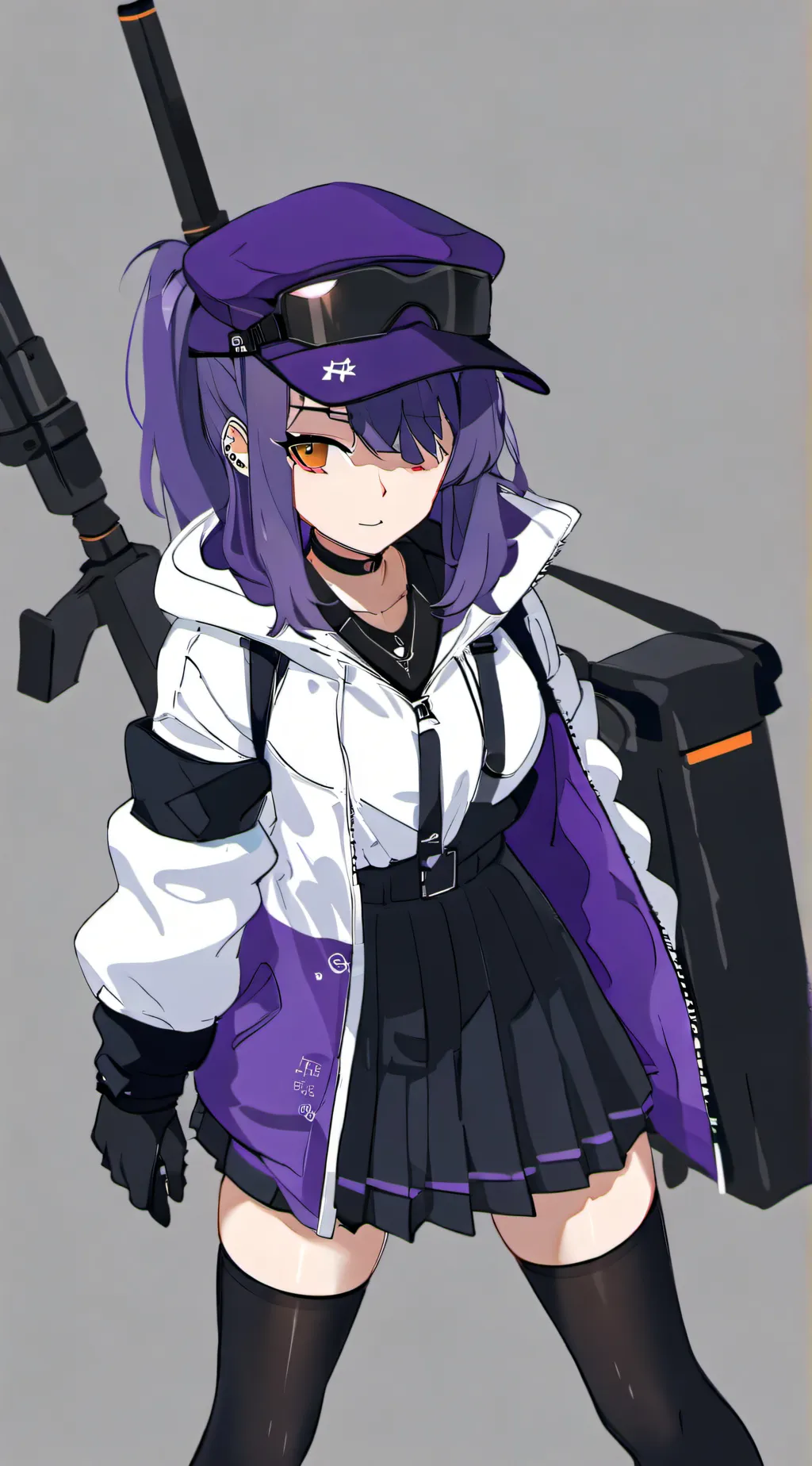 ai character: Uzi doorman background