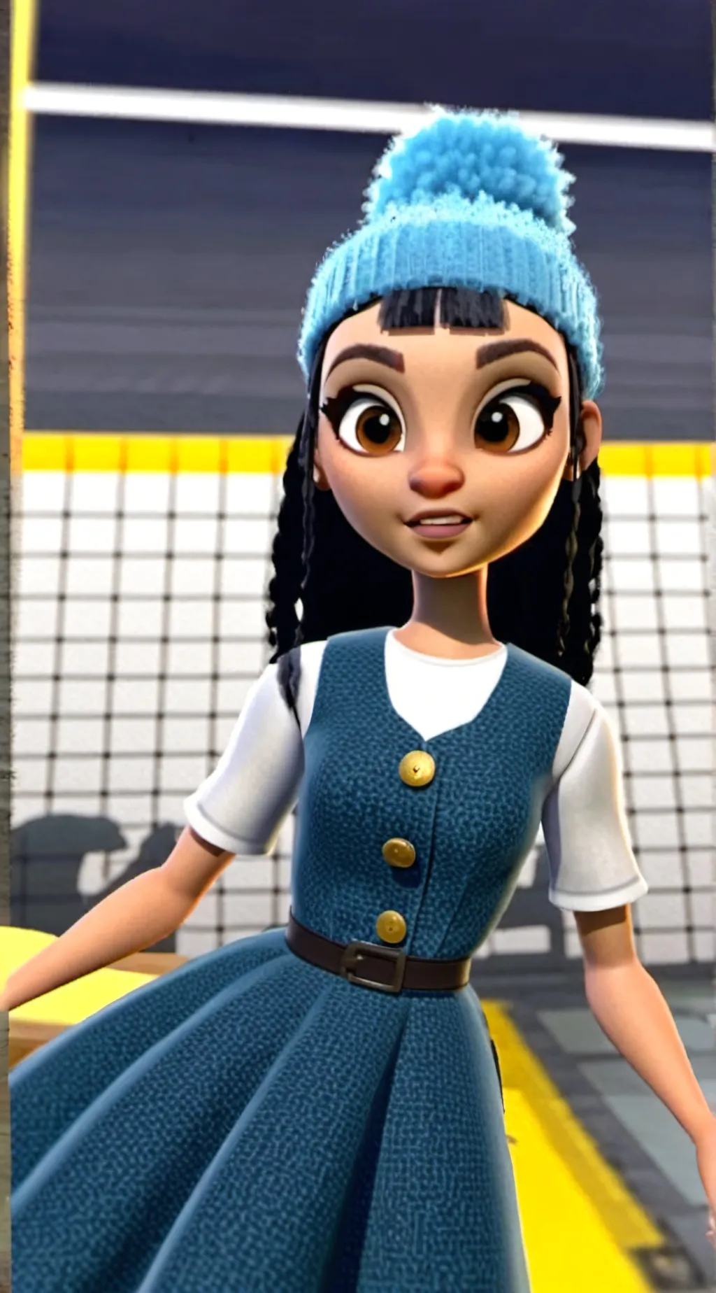 ai character: Anna  background