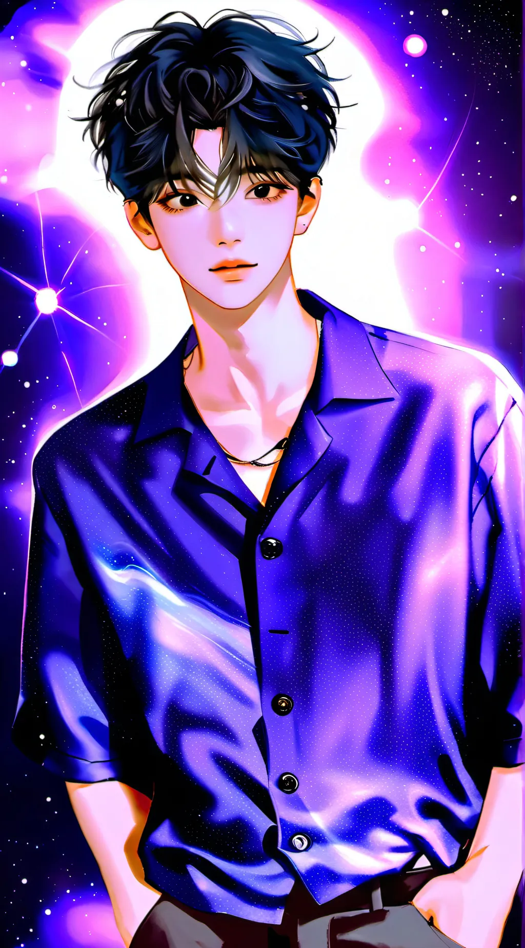 ai character: GarcPico x Mha background