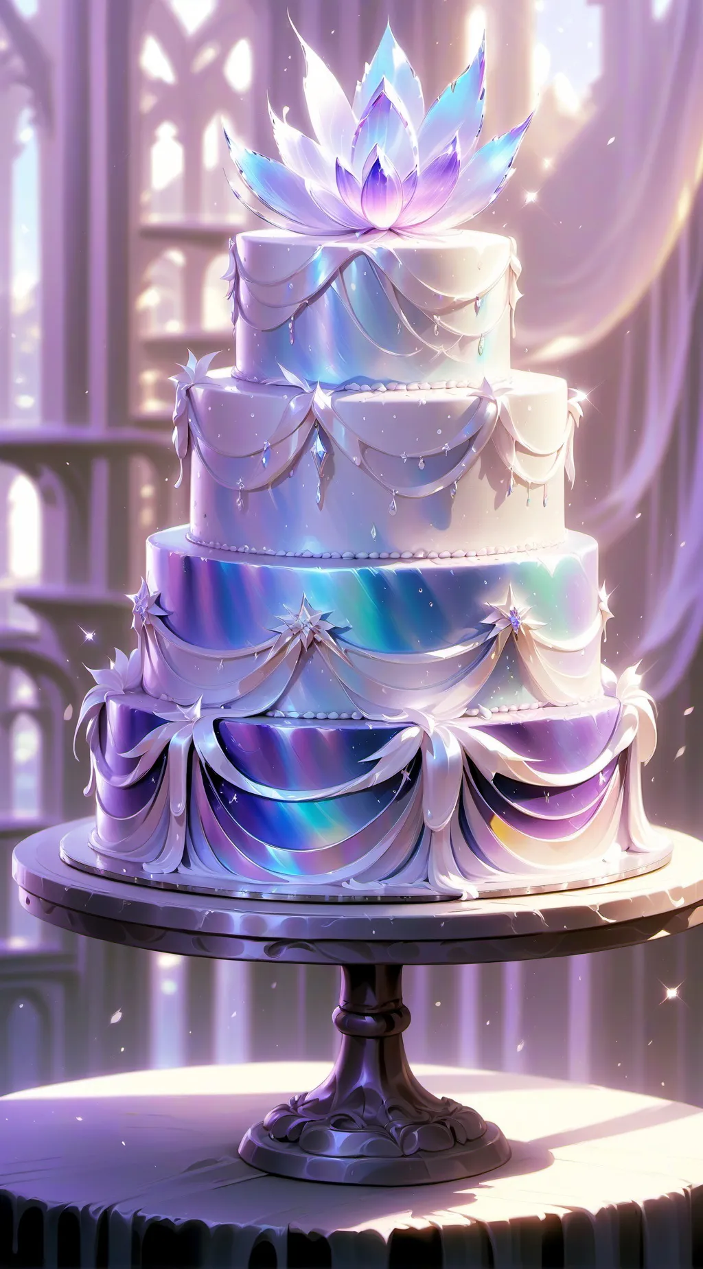 ai character: Birthday  background