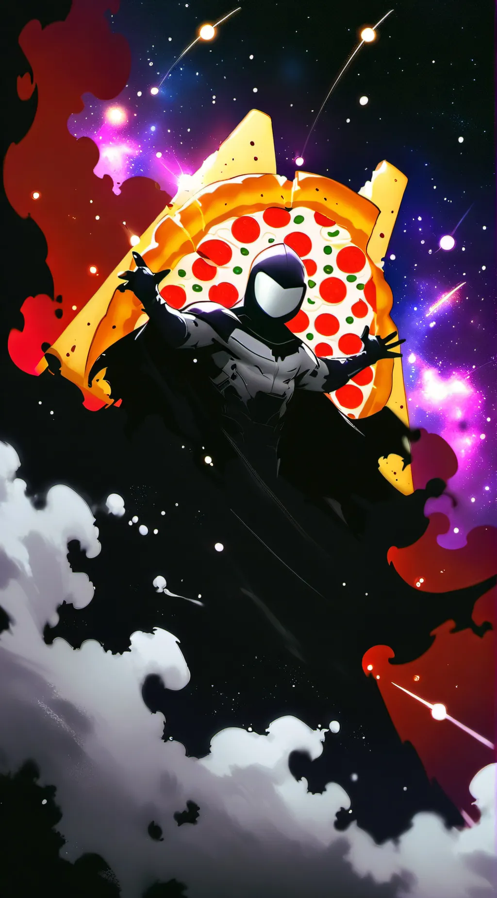 ai character: Pizza lord background
