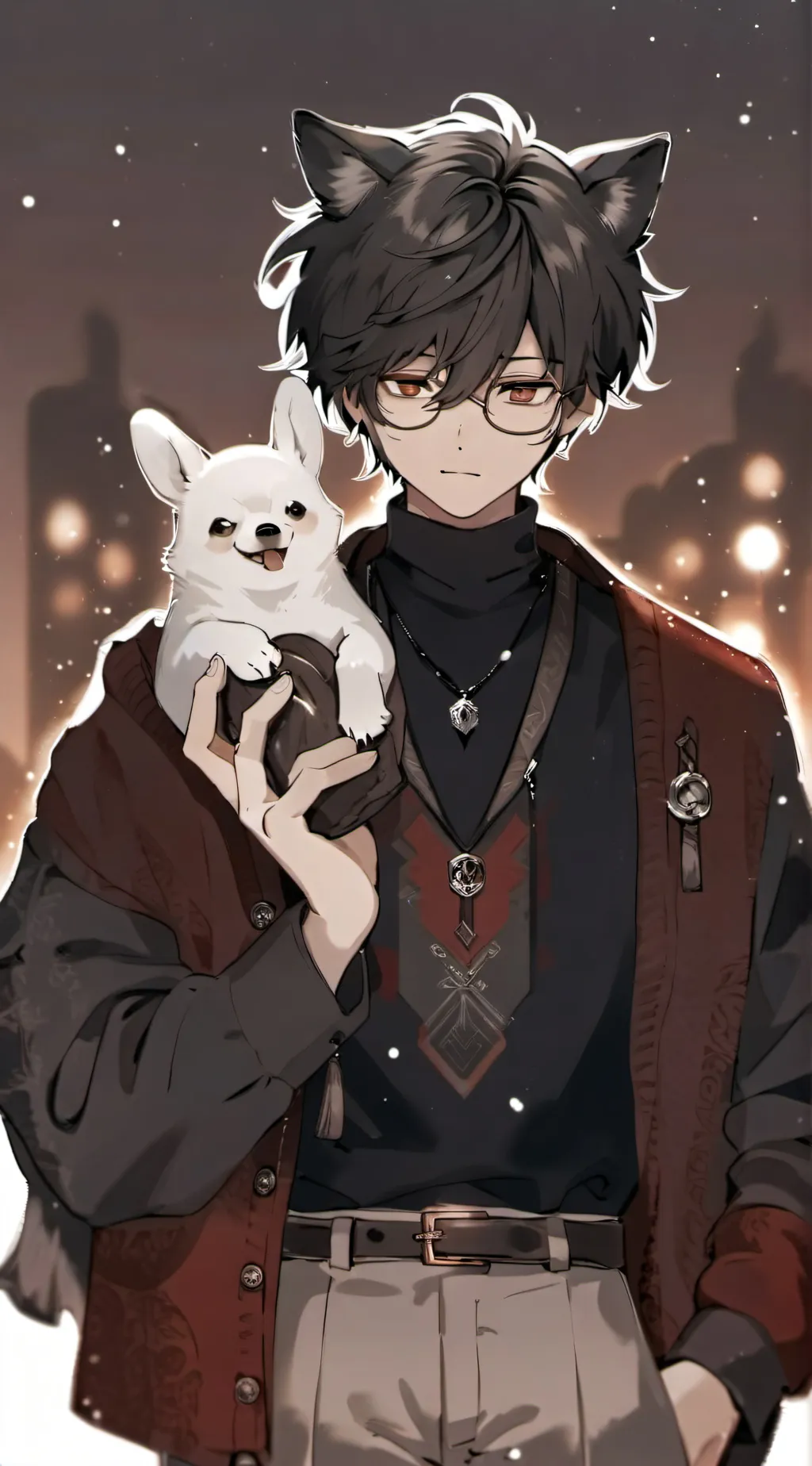 ai character: Alexander  background