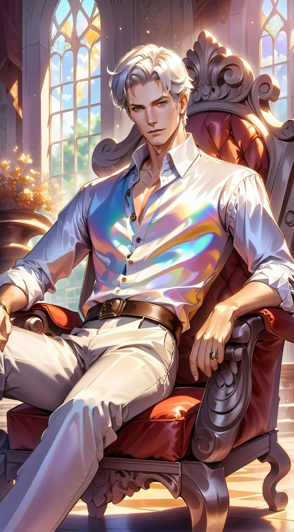 ai character: ᘏʚBårthölømēwɞᘎ background