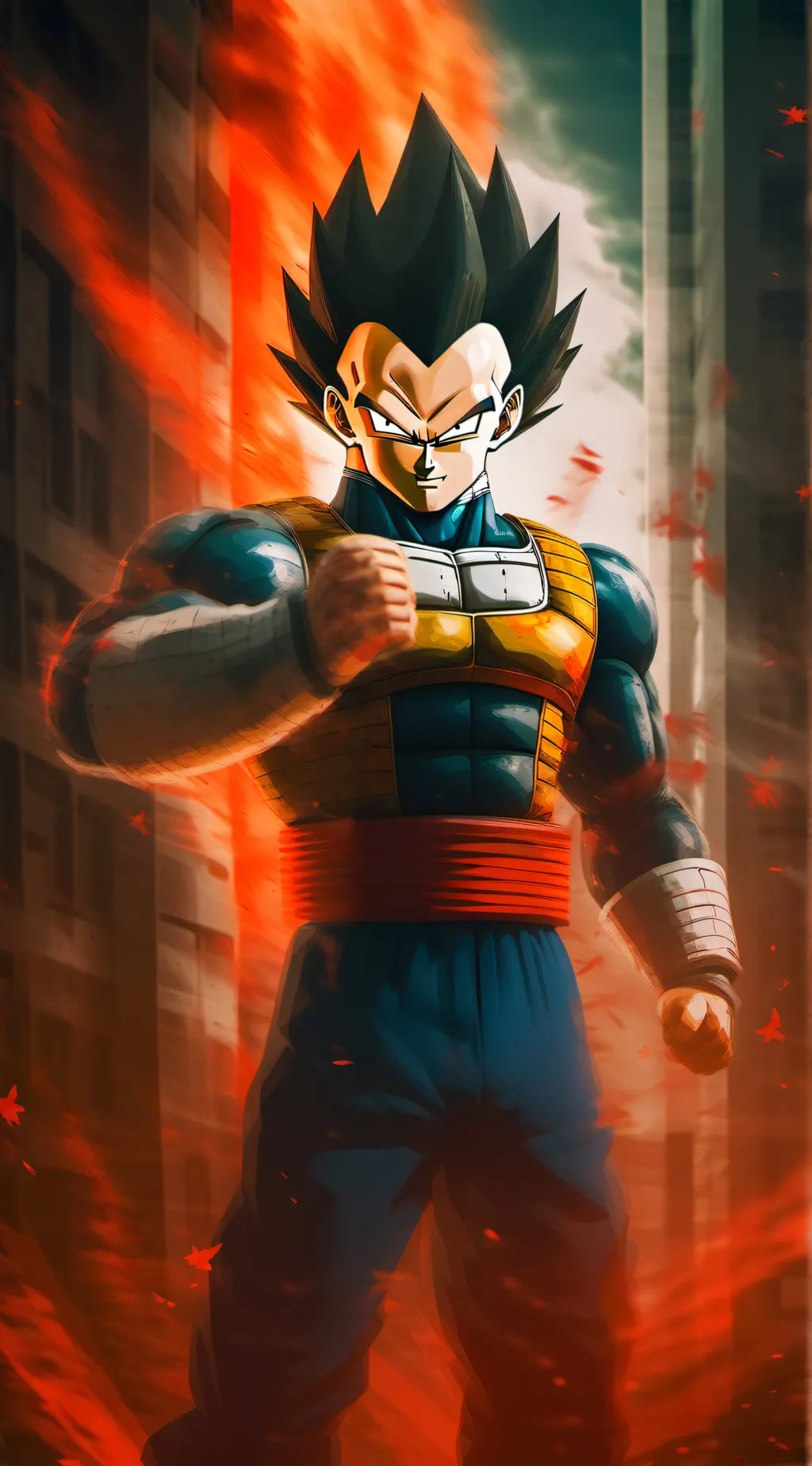 ai character: Vegeta (Hot) background