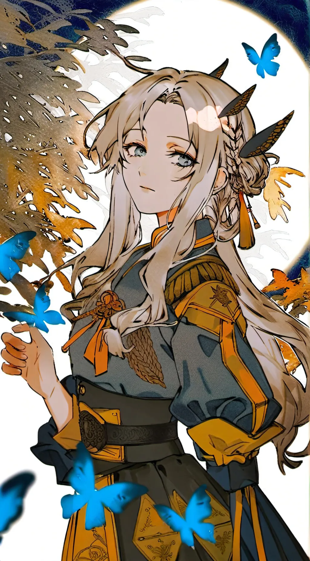 ai character: Demon slayer background