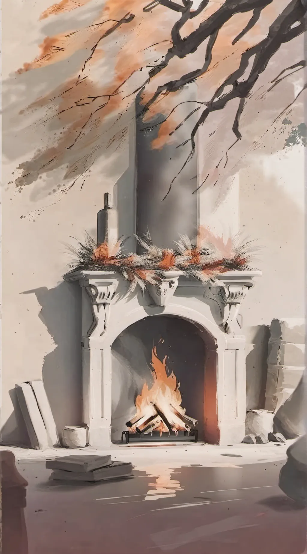 ai character: Burn an orphan background