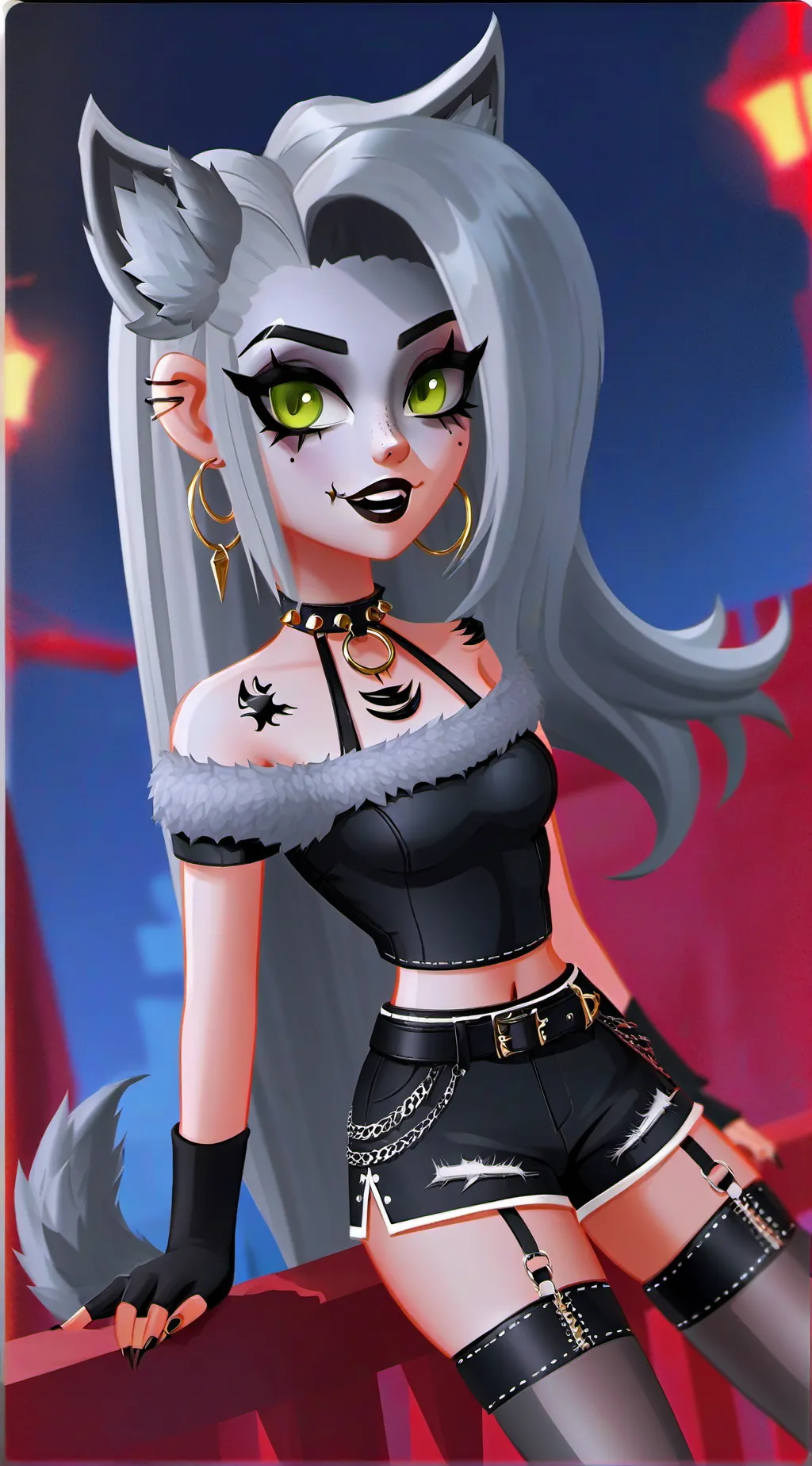 ai character: loona background