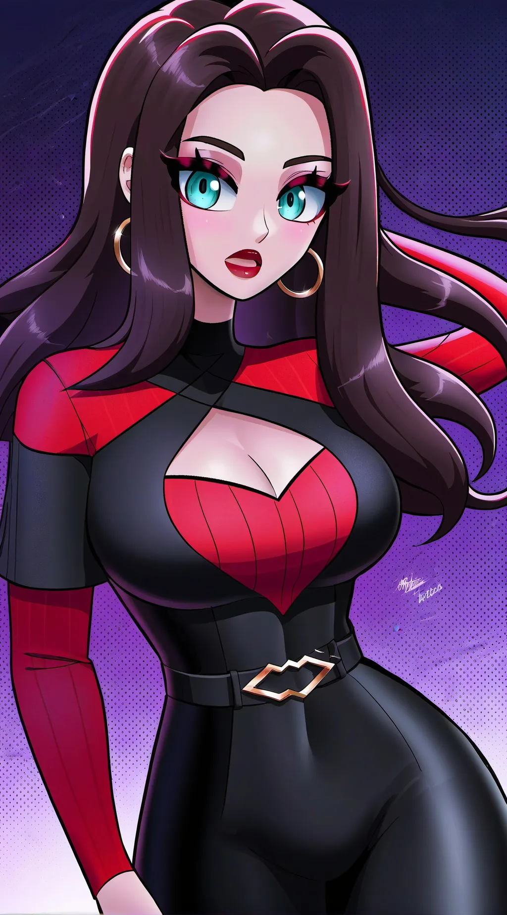 ai character: slave girl background