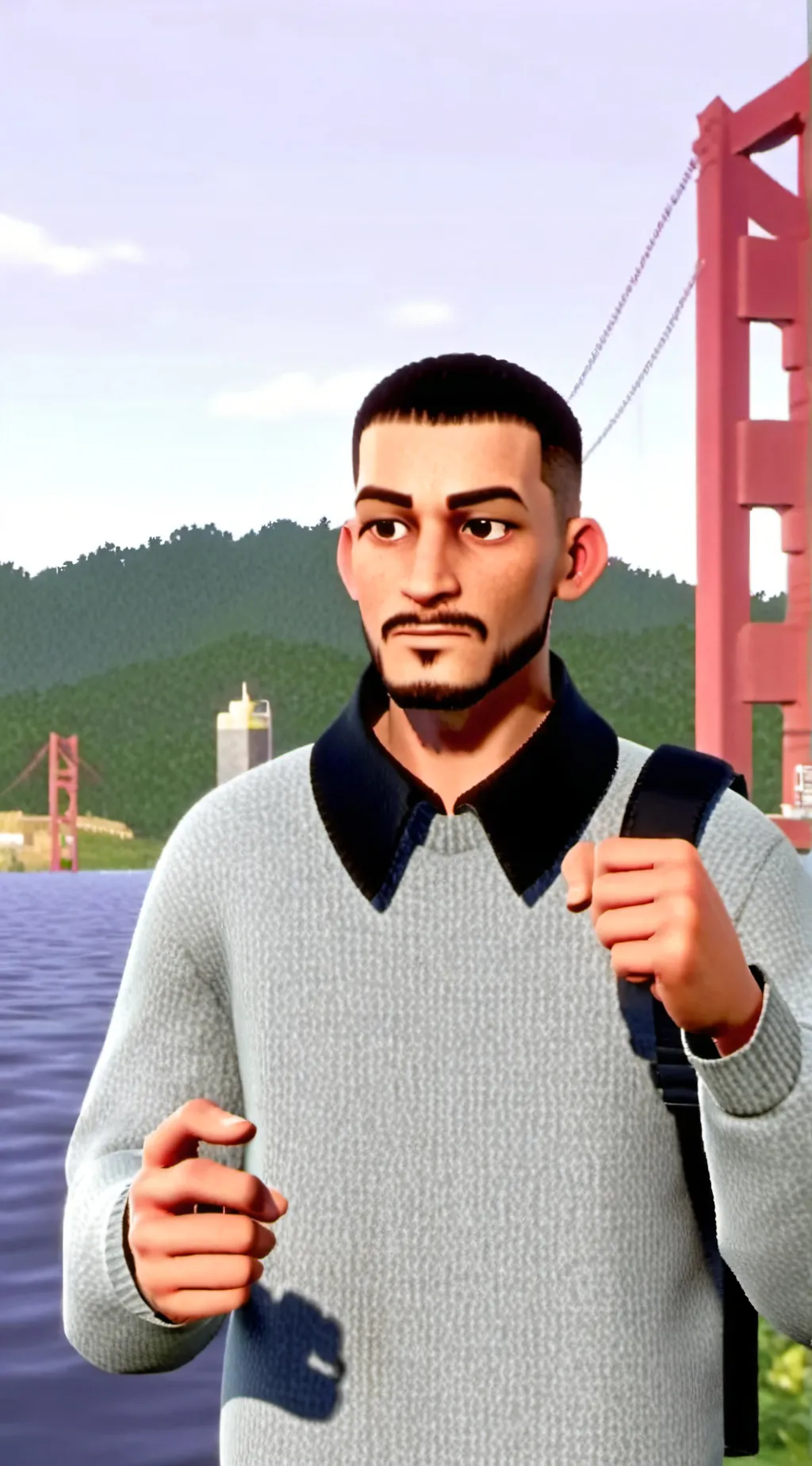 ai character: Japanese  background