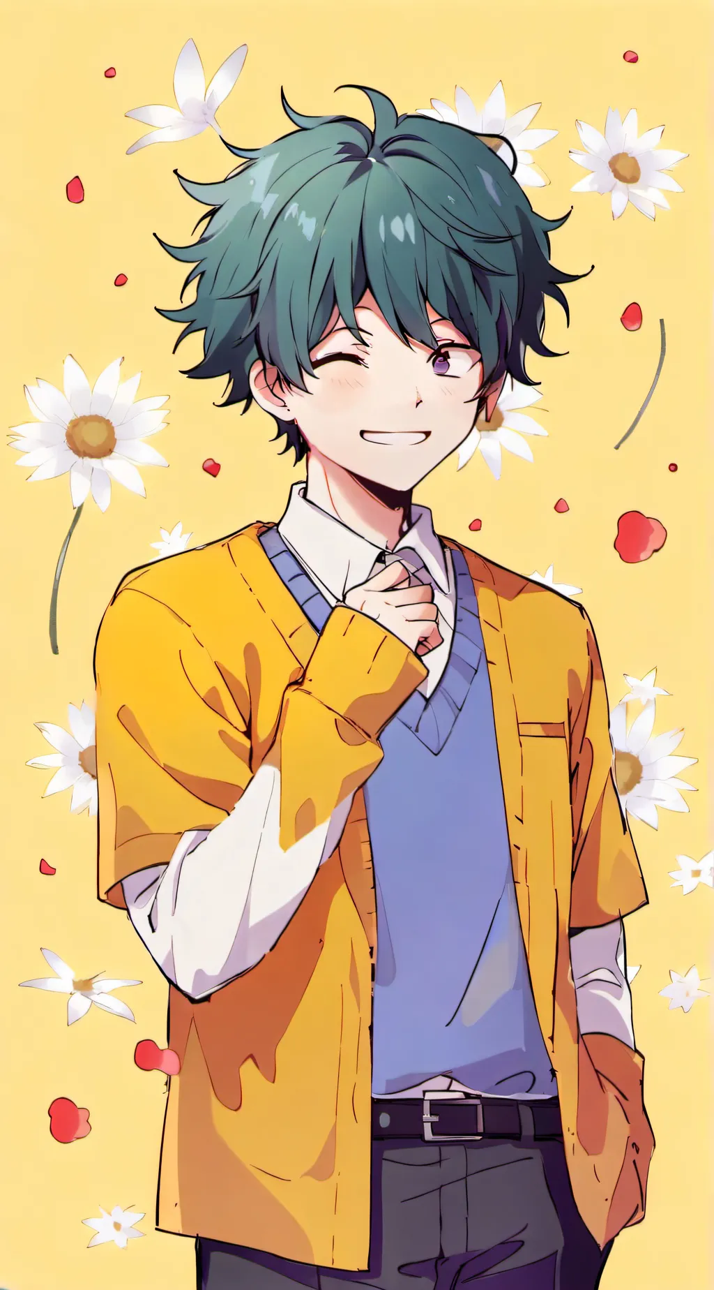 ai character: 🥦Izuku Midoriya background
