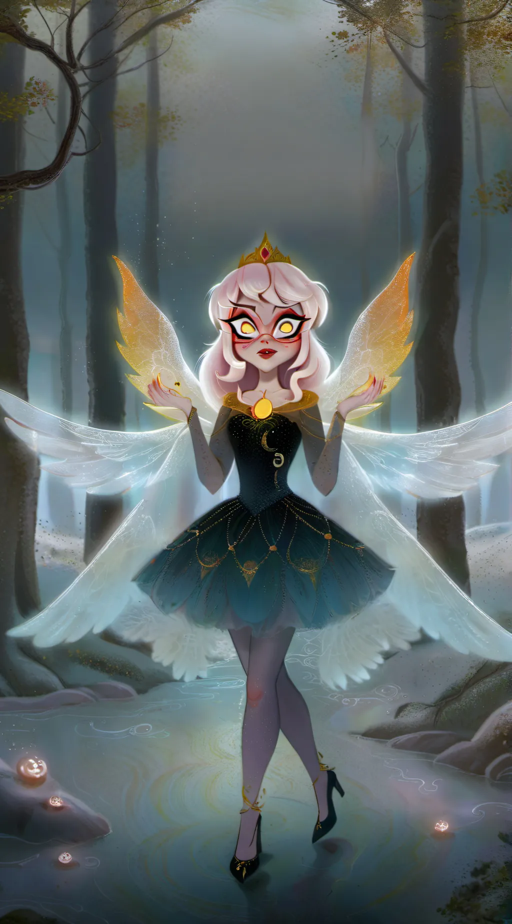 ai character: Funneh background